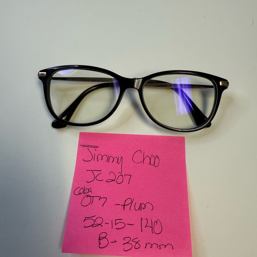 Jimmy Choo JC207 plum Eyeglasses